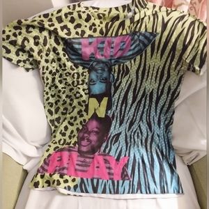 Vintage kid n play shirt